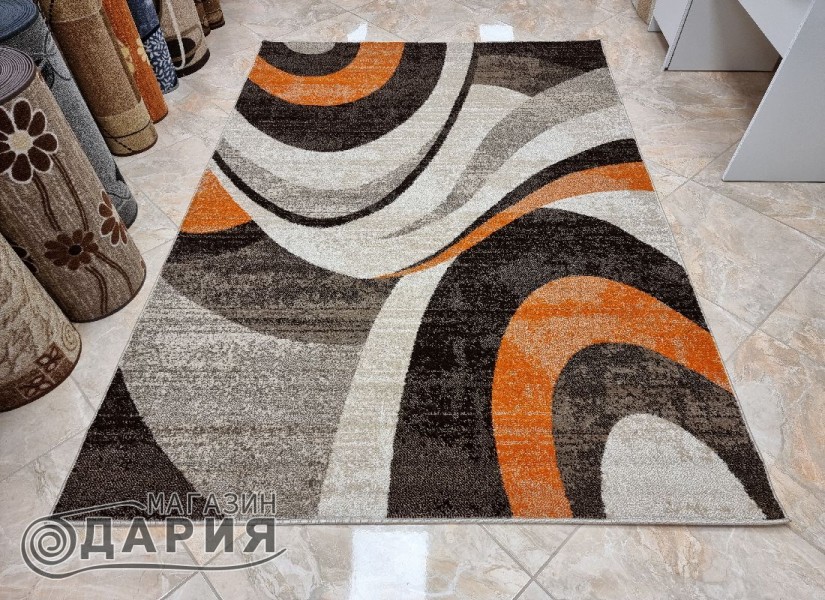 Тъкан килим MAGNOLIA 705 brown/orange